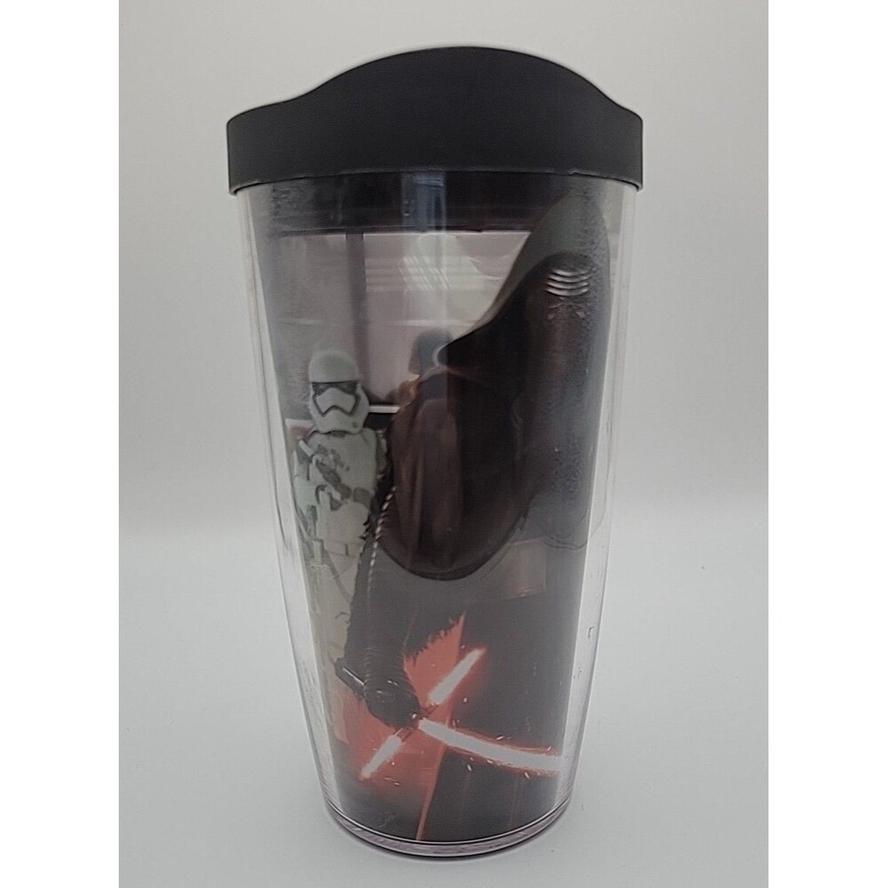 STAR WARS The Force Awakens Kylo Ren Tervis 16oz Tumbler w/Closable Lid Hot/Cold